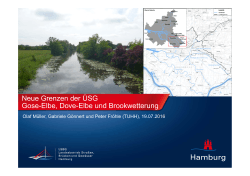 Neue Grenzen der ÜSG Gose-Elbe, Dove