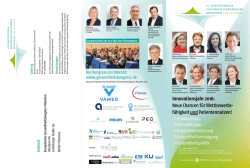 Innovationsjahr 2016: Neue Chancen f&uuml;r Wettbewerbs