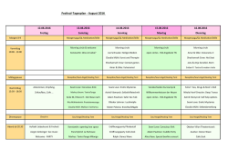 Der Tagesplan als pdf-Download