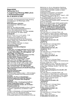 Ausschreibung - Startbereitschaft-Kath