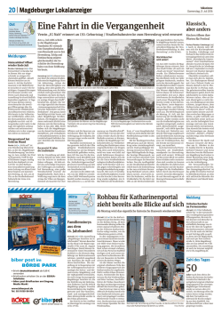 21.7. / Volksstimme / Rohbau für