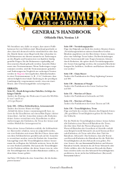 general`s handbook