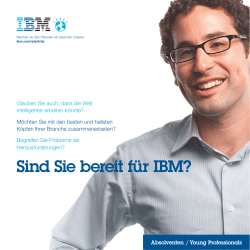 Sind Sie bereit für IBM?