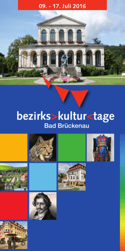 Programm 2016 - Bad Brückenau