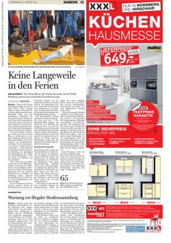 Pressebericht Michael Stoschek initiiert Ferienbetreuung