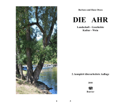 Die Ahr. Landschaft – Geschichte