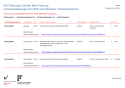 Lehrveranstaltungen MA-Studium HS 2016 nach Modulen (PDF