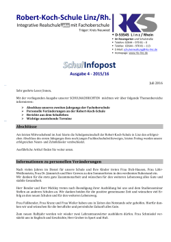 Infopost - Robert-Koch