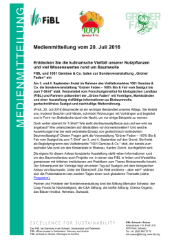 FiBL intensiviert Zusammenarbeit mit China