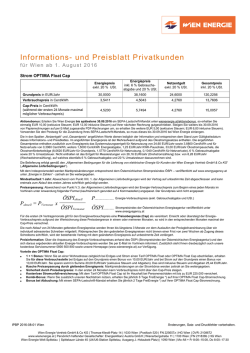 Informations - Wien Energie