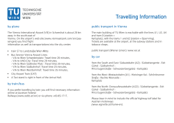 Travelling Information