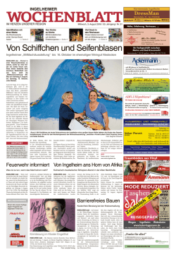 Ingelheimer Wochenblatt vom 03.08.2016
