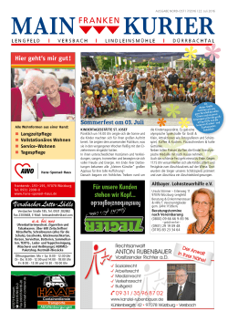 Ausgabe Würburg Nord-Ost Juli, 7364 KB