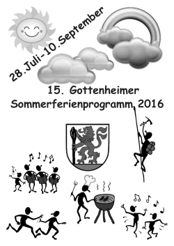 Sommer.Ferien.Programm.2016 - Gottenheim