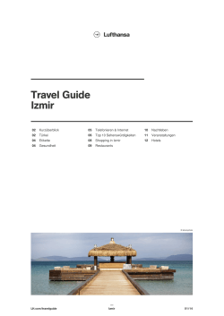 Izmir | Lufthansa ® Travel Guide