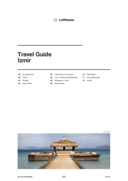 Izmir | Lufthansa &reg; Travel Guide