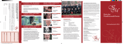 Jahresprogramm 2016 - Kreis der Musikfreunde Preetz