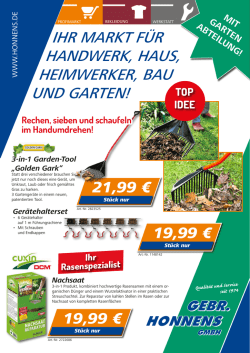 Honnens August 2016 - Gebr. HONNENS GmbH