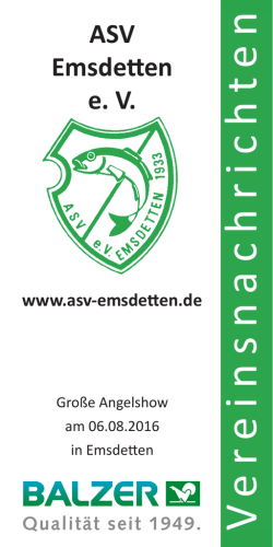 Zu den aktuellen Vereinsnachrichten