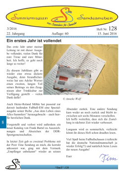 SmS 128 - Sammlermagazin Sandesneben