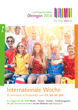 Internationale Woche