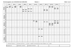 Vertretungsplan vom 22.08.2016 bis 26.08.2016 Woche: 1 Seite 1