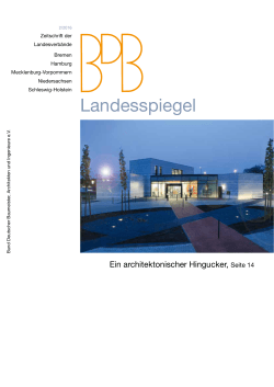 Landesspiegel BDB - BDB Niedersachsen