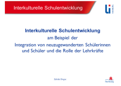 Interkulturelle Schulentwicklung
