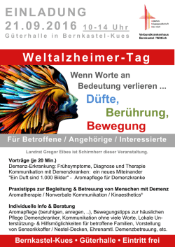 Infoflyer - Verbundkrankenhaus Bernkastel / Wittlich