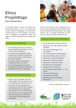 Klima Projektage