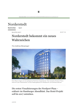 Abendblatt Nordport 22072016