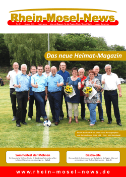 Unser neues Magazin hier lesen als PDF - Rhein-Mosel-News