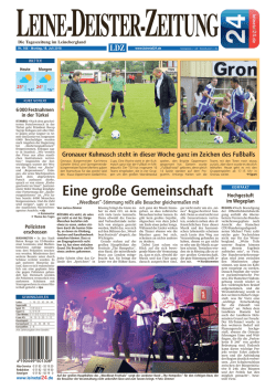 Eine große Gemeinschaft - LDZ E-Paper
