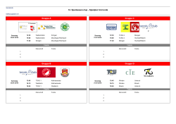 Spielplan Sparkassen-Cup 2016..... - tc kollnau