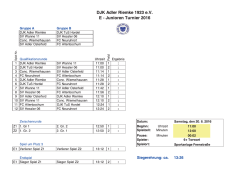 Spielplan - DJK Adler Riemke