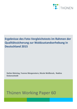Thünen Working Paper 60 - Johann Heinrich von Thünen