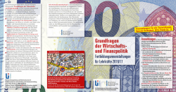Grundfragen der Wirtschafts- und Finanzpolitik