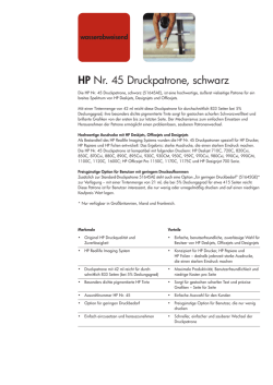 HP Nr. 45 Druckpatrone, schwarz