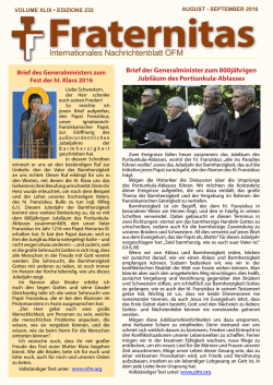 Internationales Nachrichtenblatt OFM