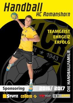 Handball - HC Romanshorn
