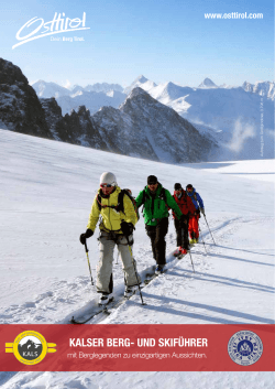kalser berg- und skiführer