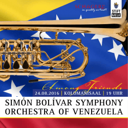 simón bolívar symphony orchestra of venezuela