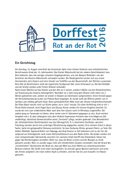 Ein Gerichtstag