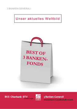 Best of 3 Banken-Fonds - 3 Banken