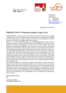 Presse-Info_Gregor Gysi_Weinritterschlag