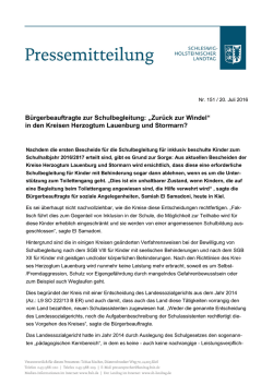 in den Kreisen Herzogtum Lauenburg und Stormarn?