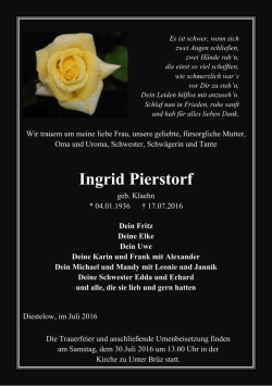 Ingrid Pierstorf