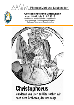 18.07. bis 31.07.2016