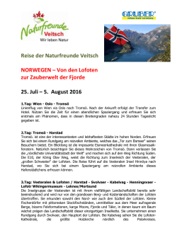 5. August 2016 - Naturfreunde Veitsch aktiv