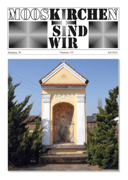 Jahrgang 38 Nummer 133 Juli 2016